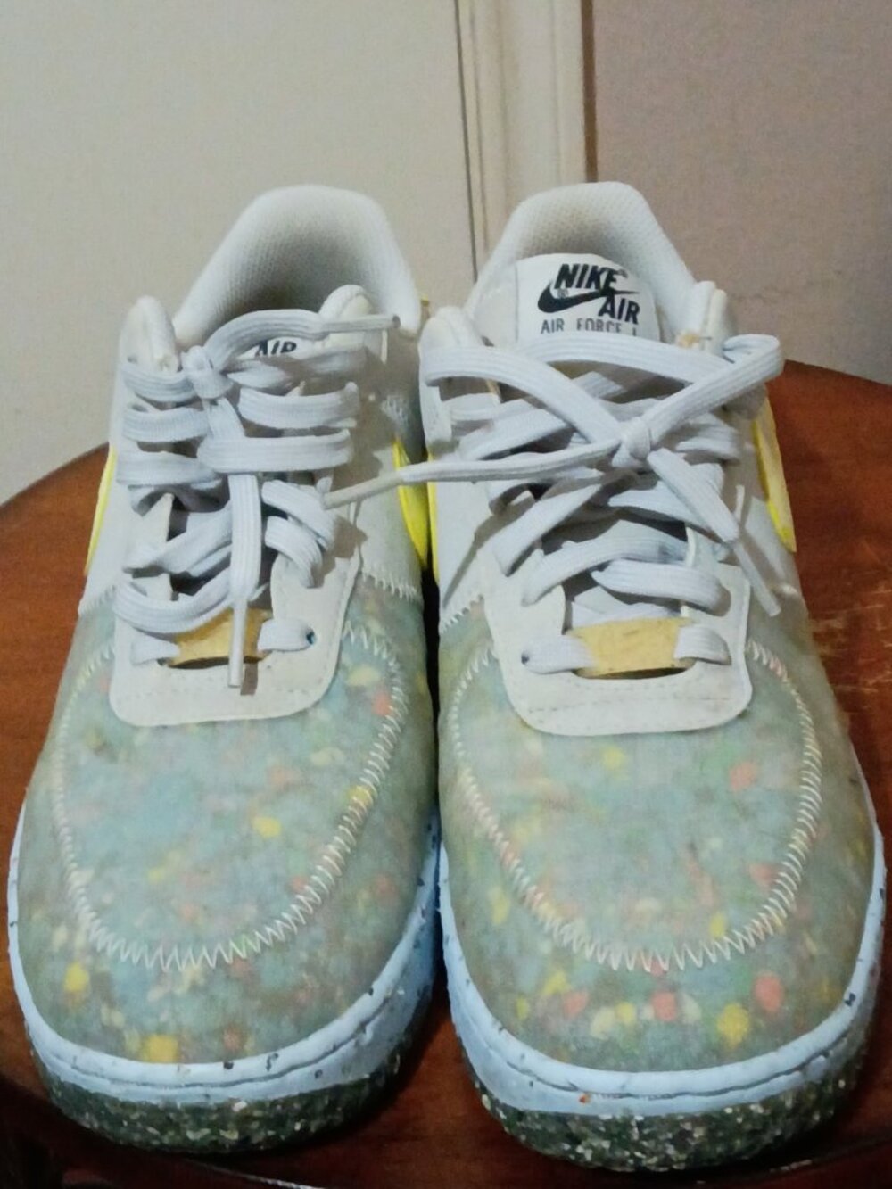 Nike CT1986-001 Air Force 1 Crater Pure Platinum Women’s Sneakers Shoes Size 8 - Picture 5 of 14
